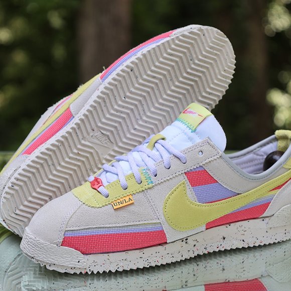 Nike Cortez Union LA Lemon Frost Men's Size 9 - Picture 6 of 13